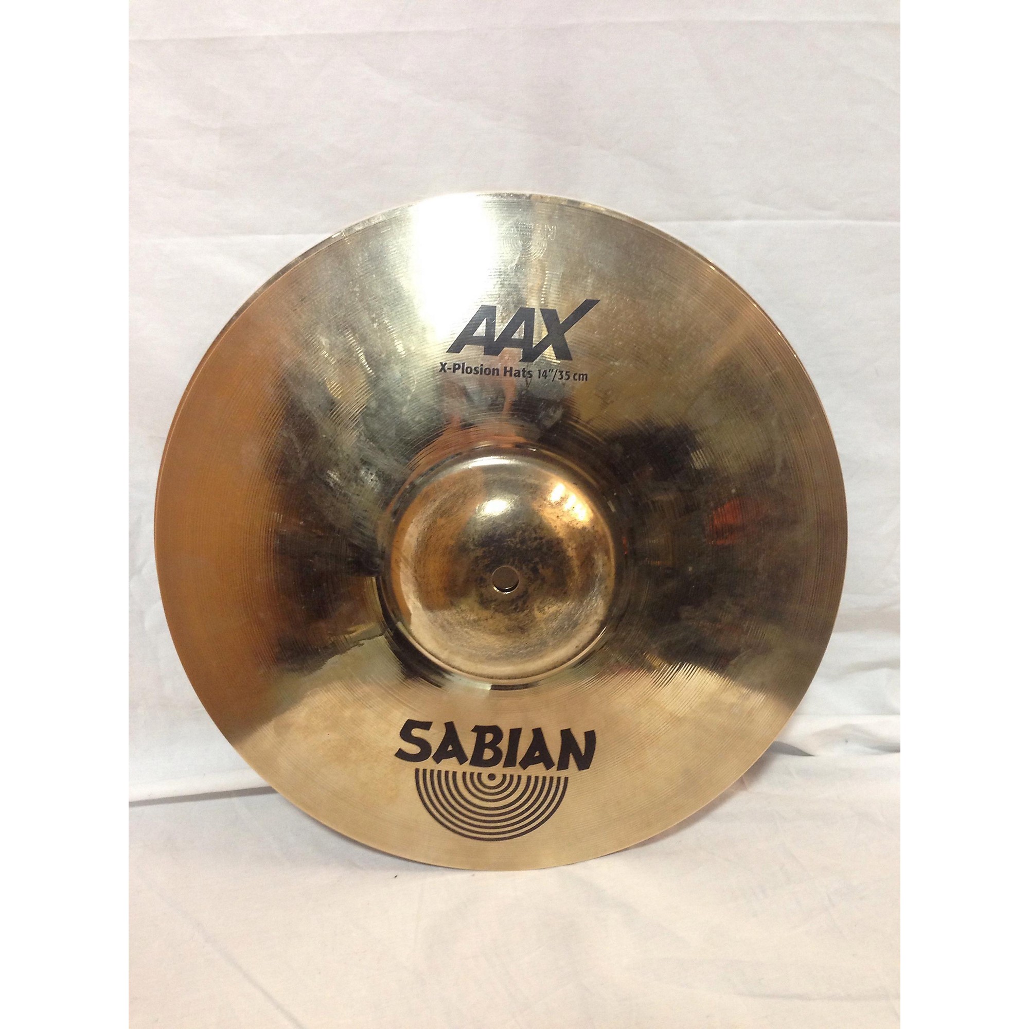 Used Sabian 14in AAX Xplosion Hi Hat Pair Cymbal Guitar Center