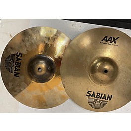 Used SABIAN 14in AAX Xplosion Hi Hat Pair Cymbal