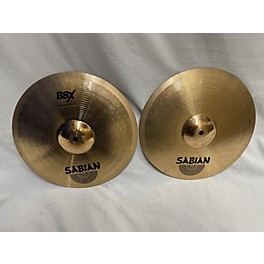 Used SABIAN 14in B8X HI HATS Cymbal