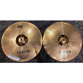 Used SABIAN 14in BX8 Hi Hats PAIR Cymbal