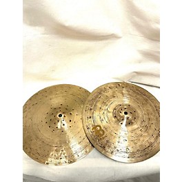 Used MEINL 14in BYZANCE FOUNDRY RESERVE HI HAT Cymbal