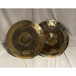 Used MEINL 14in Byzance Dual Hi Hat Pair Cymbal
