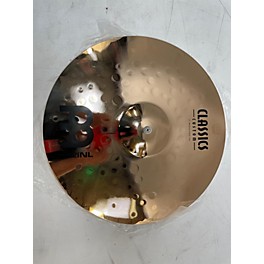 Used MEINL 14in CLASSICS CUSTOM MEDIUM HIHAT PAIR Cymbal