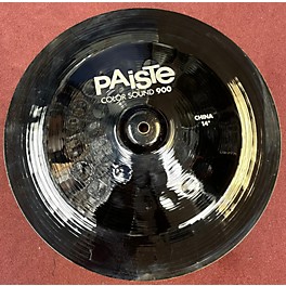 Used Paiste 14in COLORSOUND 900 CHINA Cymbal