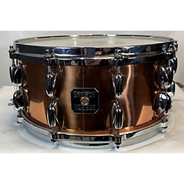 Used Gretsch Drums 14in COPPER SHELL SQUARE BADGE SNARE Drum