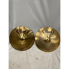 Used Pearl 14in CX300 HI HAT PAIR Cymbal