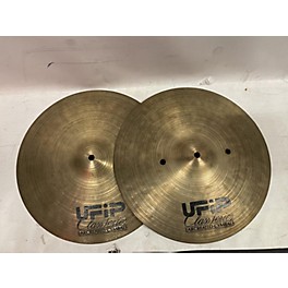 Used UFIP 14in Class Series Pair Cymbal