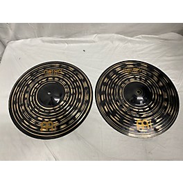 Used MEINL 14in Classic Custom Dark Hi-hat Pair Cymbal