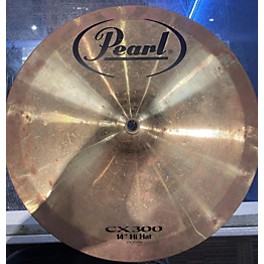 Used Pearl 14in Cx300 Hihat Pair Cymbal