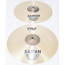 Used SABIAN 14in FRX HIHATS Cymbal