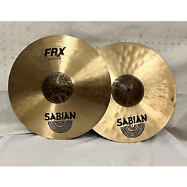 Used SABIAN 14in FRX PAIR Cymbal
