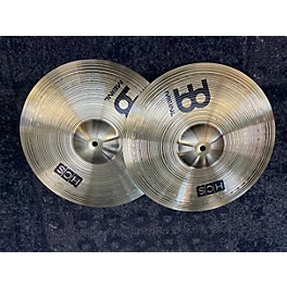 Used MEINL 14in HCS Hi Hat Pair Cymbal
