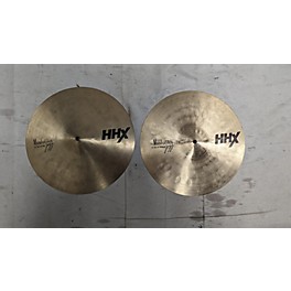 Used SABIAN 14in HHX Manhattan Jazz Hi-Hat Pair Cymbal
