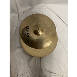 Used SABIAN 14in HHX Stage Hi Hat Pair Cymbal
