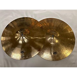 Used Wuhan Cymbals & Gongs 14in HI HAT PAIR Cymbal