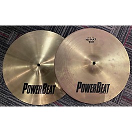 Used PowerBeat 14in Hi-Hat Pair Cymbal