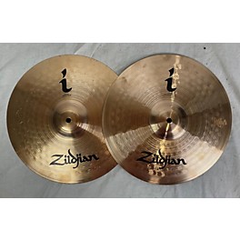 Used Zildjian 14in I SERIES HI HAT PAIR Cymbal