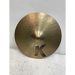 Used Zildjian 14in K Custom Dark Hi Hat Top Cymbal