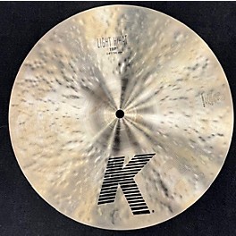 Used Zildjian 14in K Light Hi Hat Top Cymbal