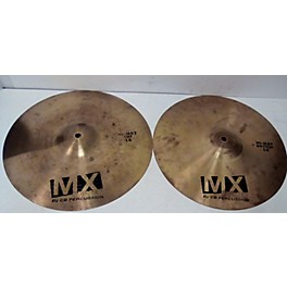 Used CB Percussion 14in MX SERIES HI HAT PAIR Cymbal