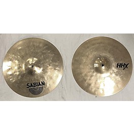 Used SABIAN 14in NHX Groove Hi Hat Pair Cymbal