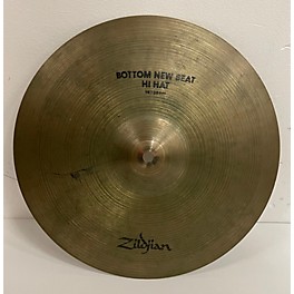 Used Zildjian 14in New Beat Hi Hat Bottom Cymbal