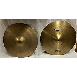 Used Zildjian 14in New Beat Hi Hat Pair Cymbal