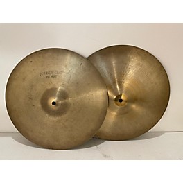 Used Zildjian 14in New Beat Hi Hat Pair Cymbal