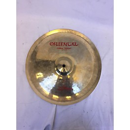Used SABIAN 14in Oriental China Trash Cymbal