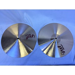 Used Paiste 14in PST7 Heavy Hi Hat Pair Cymbal