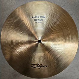 Used Zildjian 14in Paper Thin Crash Cymbal