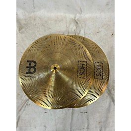 Used MEINL 14in Practice Hi Hats Cymbal