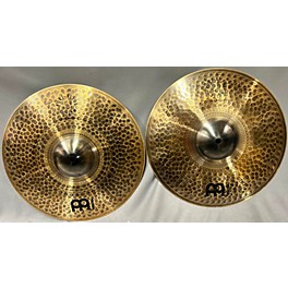 Used MEINL 14in Pure Alloy Custom Medium Thin Hihat Cymbal