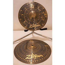 Used Zildjian 14in S DARK ZILDJIAN HIHAT Pair Cymbal