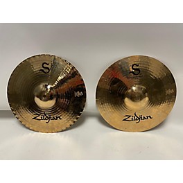 Used Zildjian 14in S Family Mastersound Hi-Hats Pair Cymbal