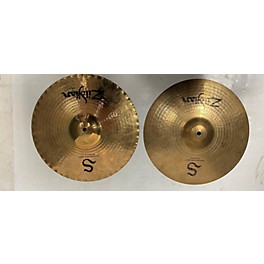 Used Zildjian 14in S Family Mastersound Hi-Hats Pair Cymbal
