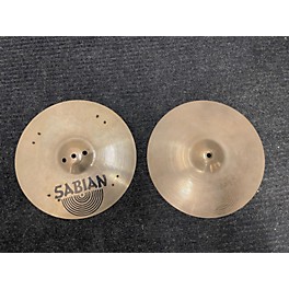 Used SABIAN 14in SIZZLE HATS PAIR Cymbal
