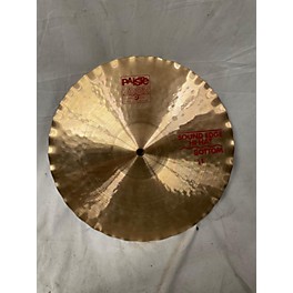 Used Paiste 14in Sound Edge Hi Hat Bottom Cymbal