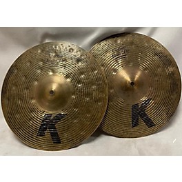 Used Zildjian 14in Special K Z Hi Hat Pair Cymbal
