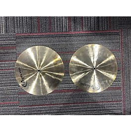 Used Bosphorus Cymbals 14in Traditional Hi Hat Pair Cymbal