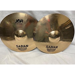 Used SABIAN 14in XSR 14" HI-HAT PAIR Cymbal