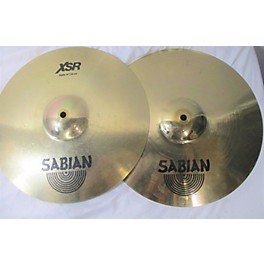 Used SABIAN 14in XSR HI HAT PAIR Cymbal