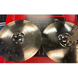 Used SABIAN 14in XSR HI-HAT PAIR Cymbal