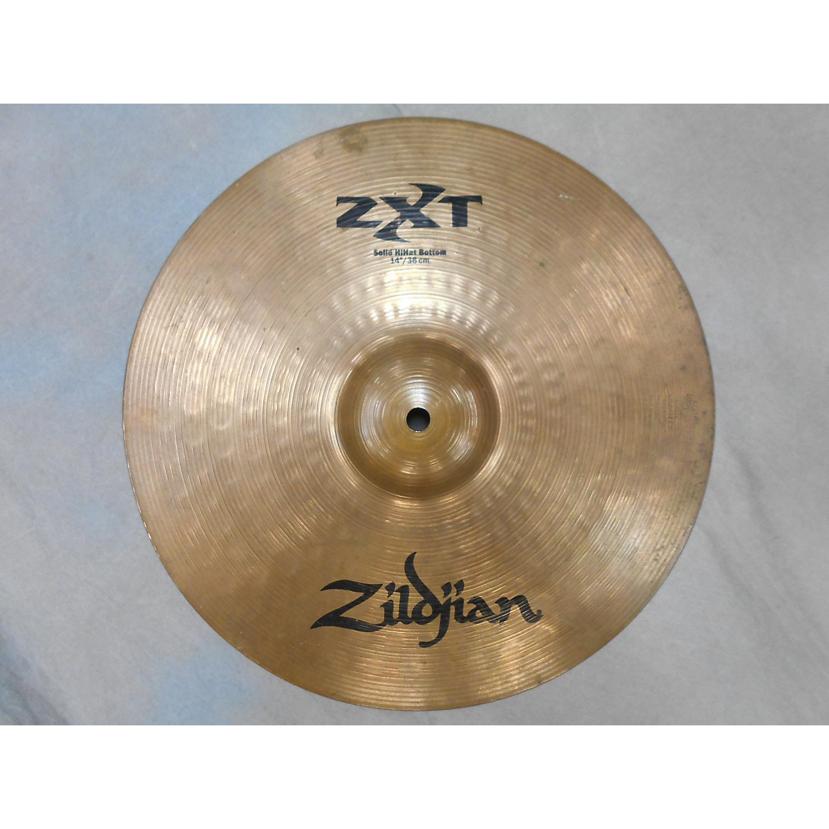 Used Zildjian 14in ZXT Solid Hi Hat Bottom Cymbal Guitar Center