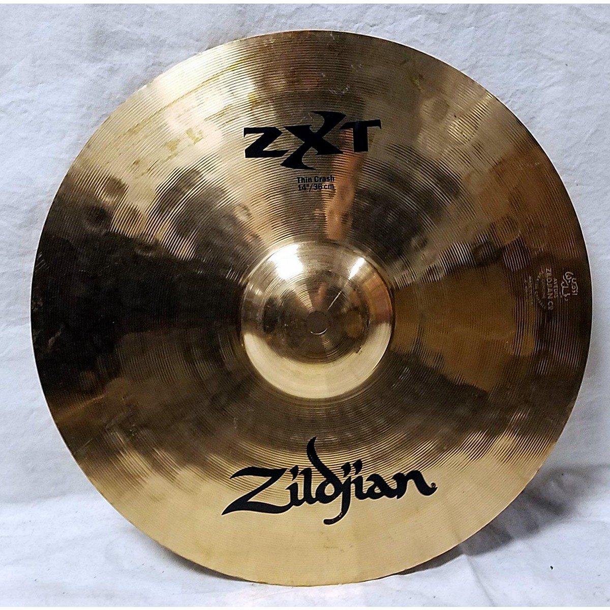 Used Zildjian 14in Zxt Thin Crash Cymbal Guitar Center