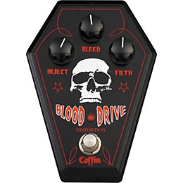Coffin Case BDFX-1 Blood Drive Distortion Pedal