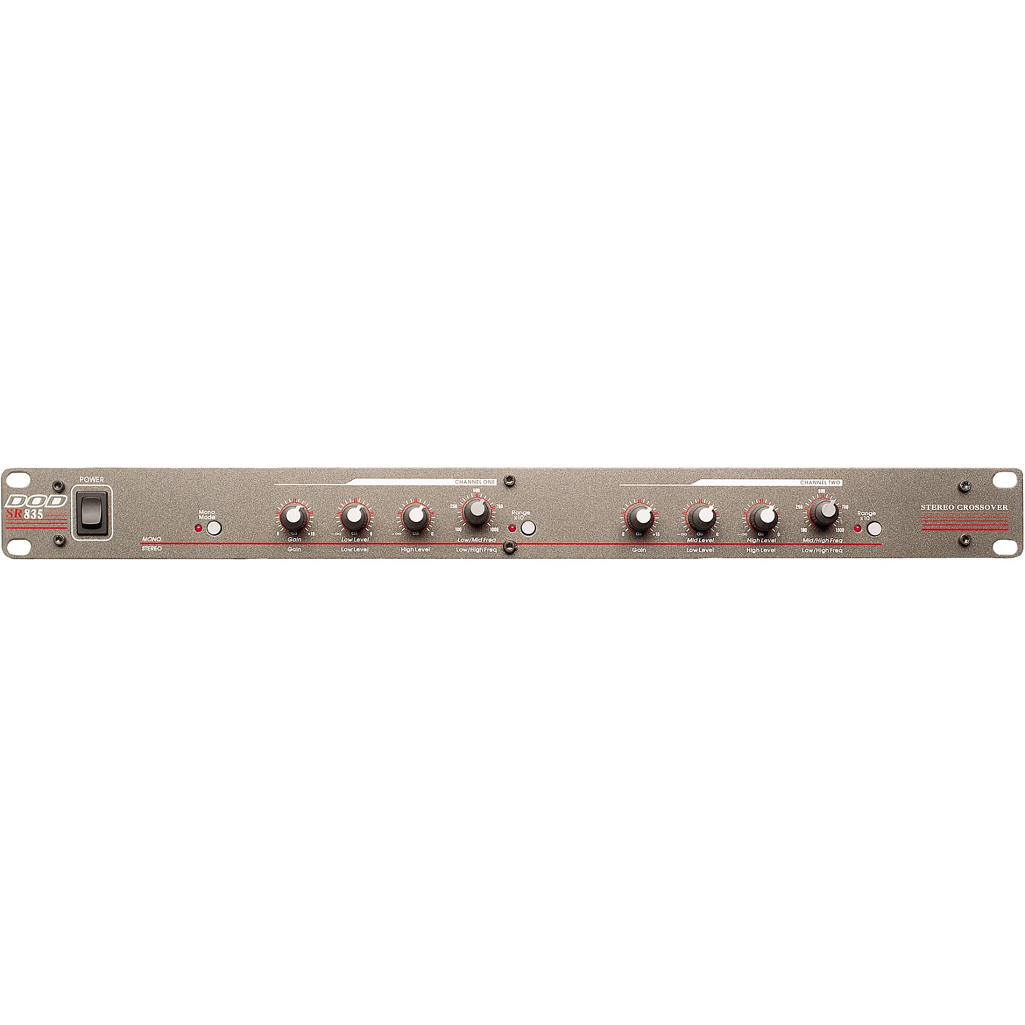 Open Box DOD SR835 2-Way or 3-Way Crossover | Guitar Center Open Box DOD SR835 2-Way or 3-Way Crossover | Guitar Center