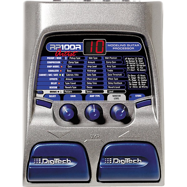 DigiTech RP100A Artist Modeling Guitar Processor