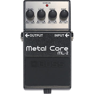 Boss Ml-2 Metal Core Distortion Effects Pedal for sale