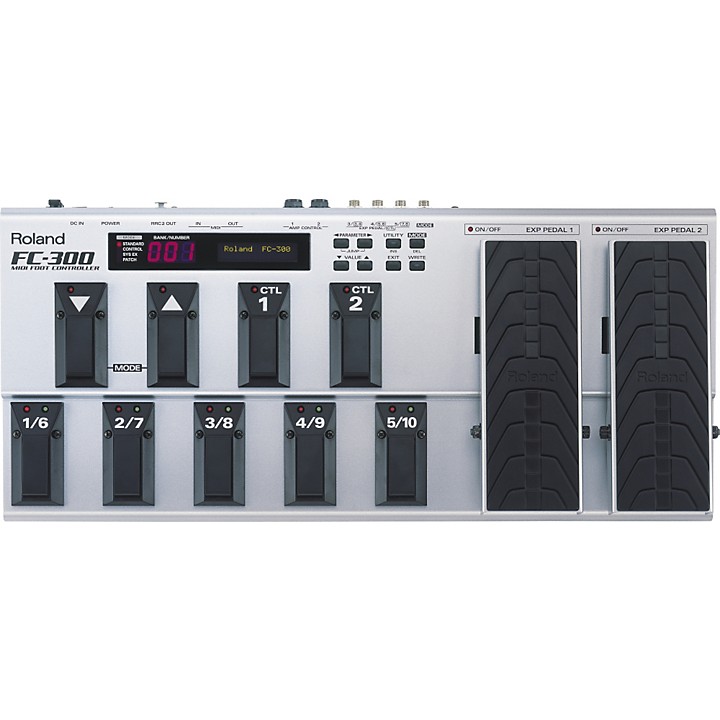 Roland FC-300 フットスイッチ MIDIコントローラー Roland FC-300 MIDI Footswitch Controller | Guitar Center